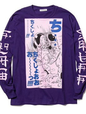 oversize print t-shirt
